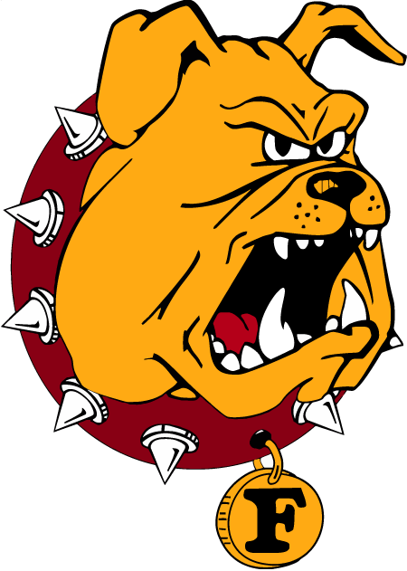 Ferris State Bulldogs 1993-2010 Primary Logo iron on paper